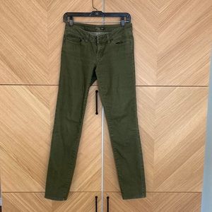 Prana Women’s Kara Jean-Cargo Green-Sz 2